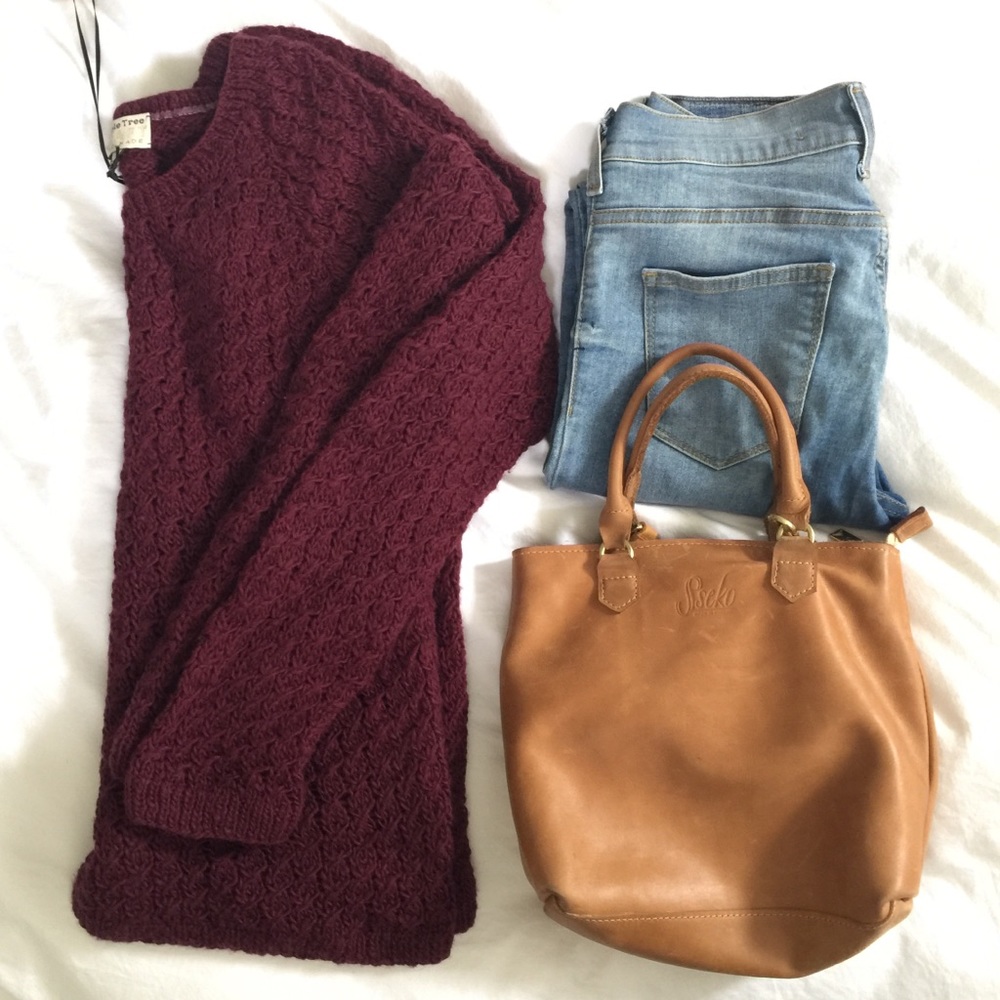 Ethical People Tree Hand-Made Chunky Wool Sweater